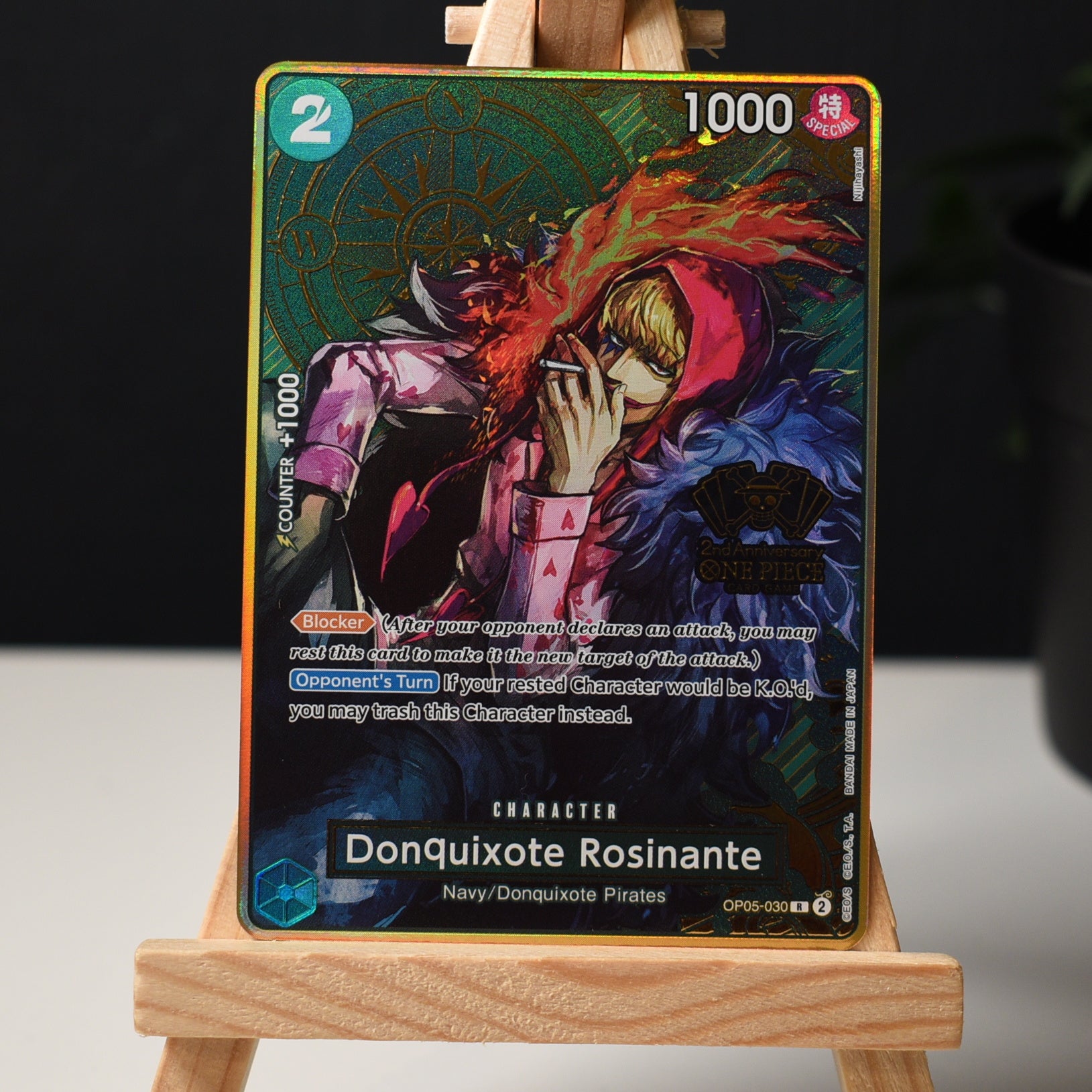 Donquixote Rosinante (OP05-030) - One Piece Japanese Version 2nd Anniversary Set