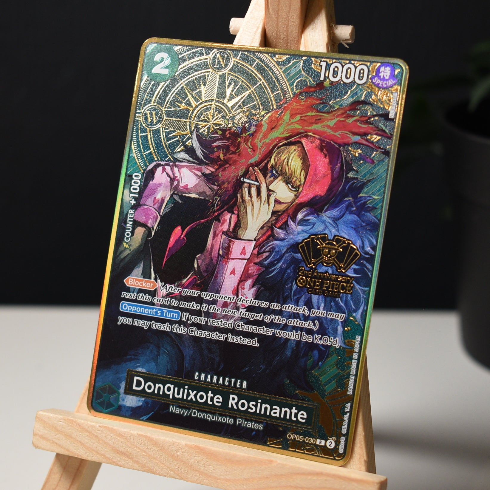 Donquixote Rosinante (OP05-030) - One Piece Japanese Version 2nd Anniversary Set