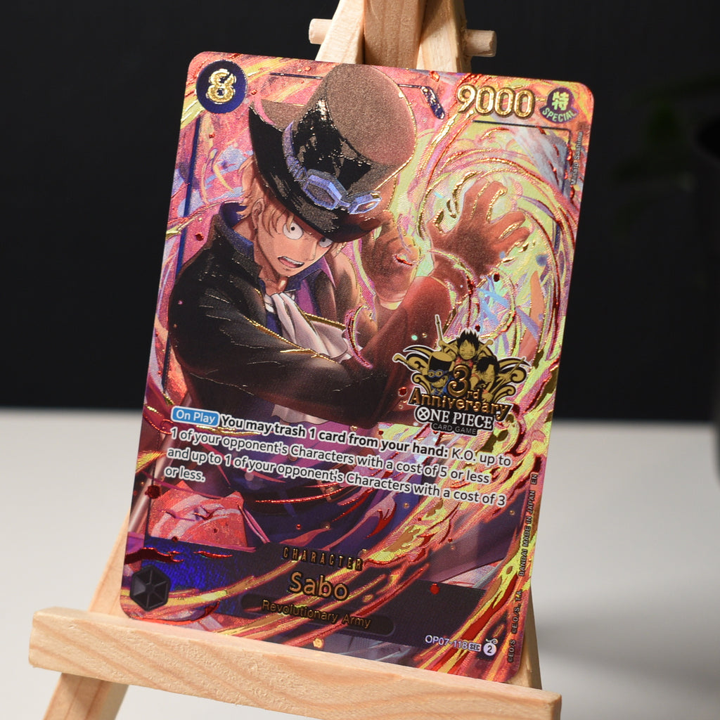 Sabo (OP07-118) - Japanese Version 3rd Anniversary Set