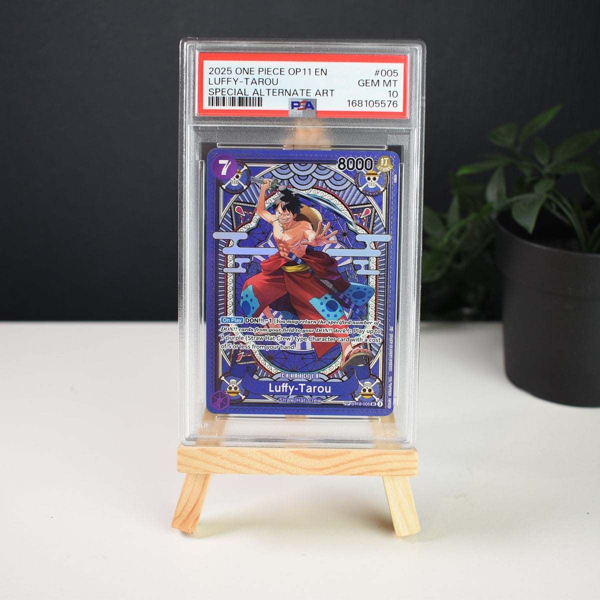 Monkey.D.Luffy ST18-005 SP PSA 10