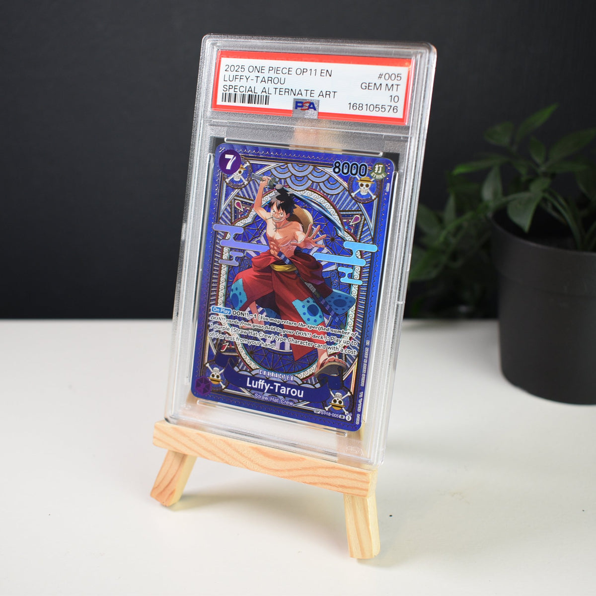 Monkey.D.Luffy ST18-005 SP PSA 10