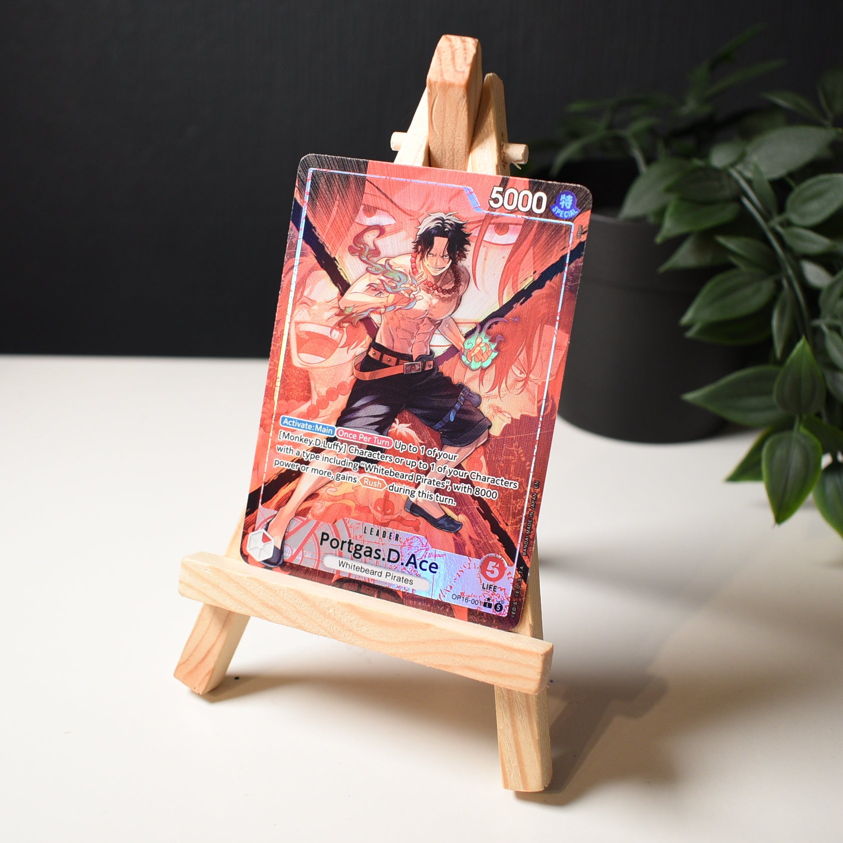 Portgas.D.Ace (OP16-001) - Alternative Art