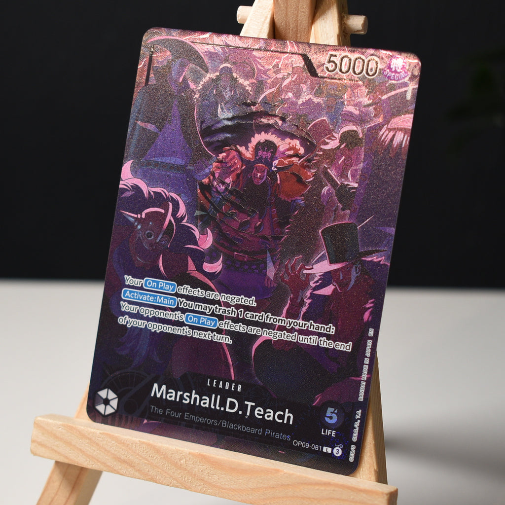 Marshall.D.Teach (OP09-081) - English Version 2nd Anniversary Set