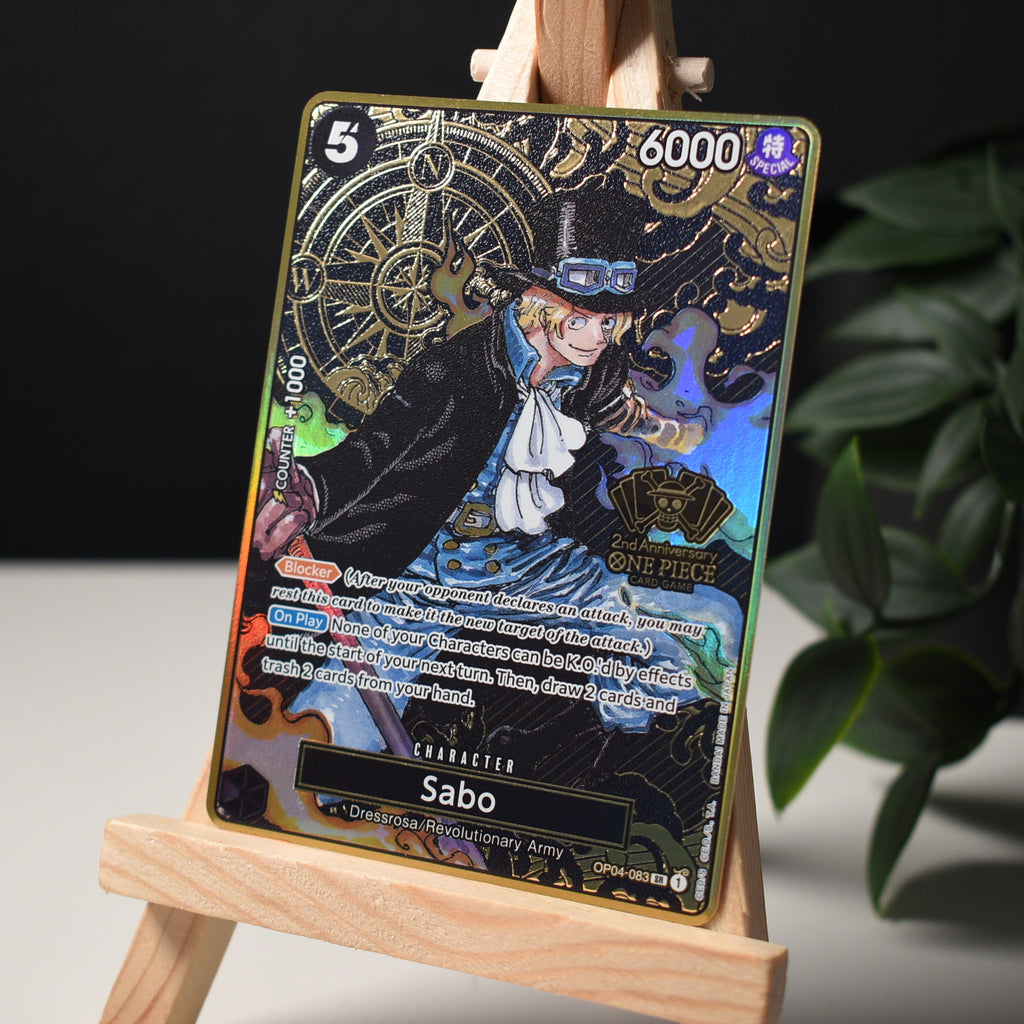 Sabo (OP04-083) - One Piece Japanese Version 2nd Anniversary Set
