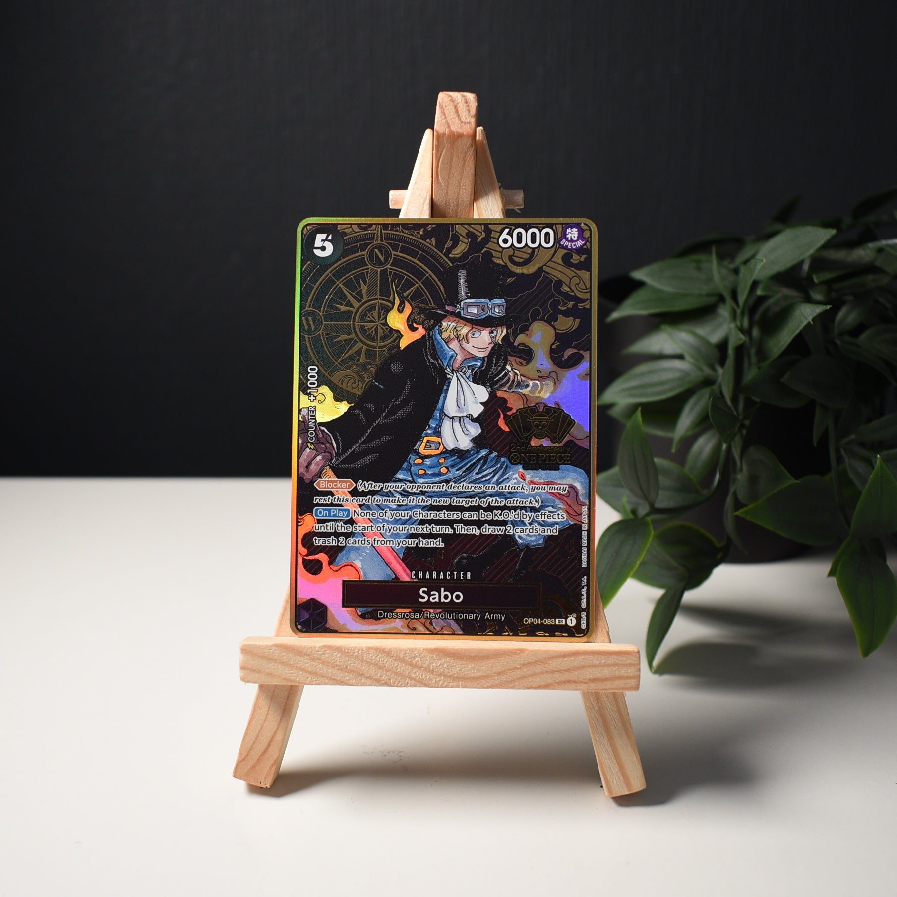 Sabo (OP04-083) - One Piece Japanese Version 2nd Anniversary Set