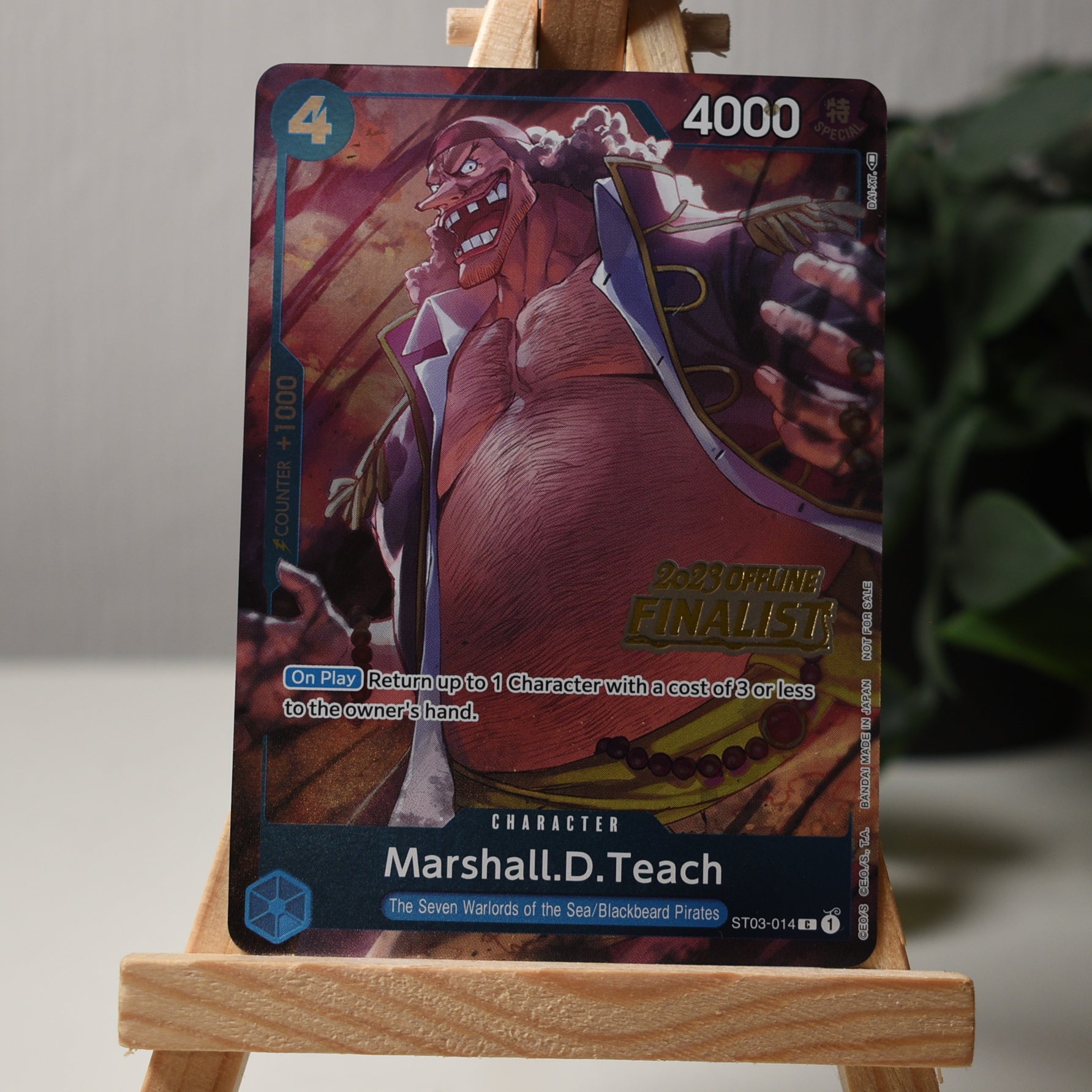 Marshall.D.Teach [Finalist] (ST03-014) - Offline Regional 2023
