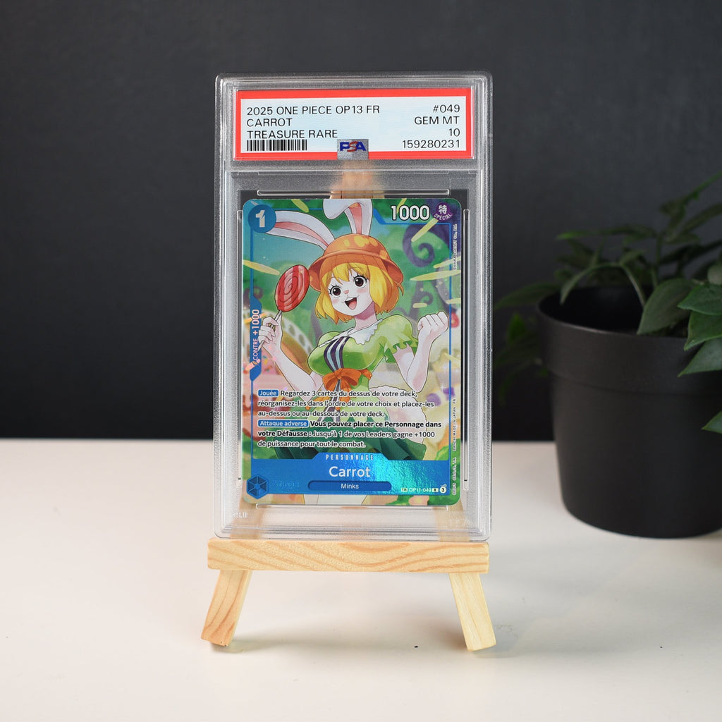 Carrot OP11-049 French Treasure Rare OP14 - PSA 10