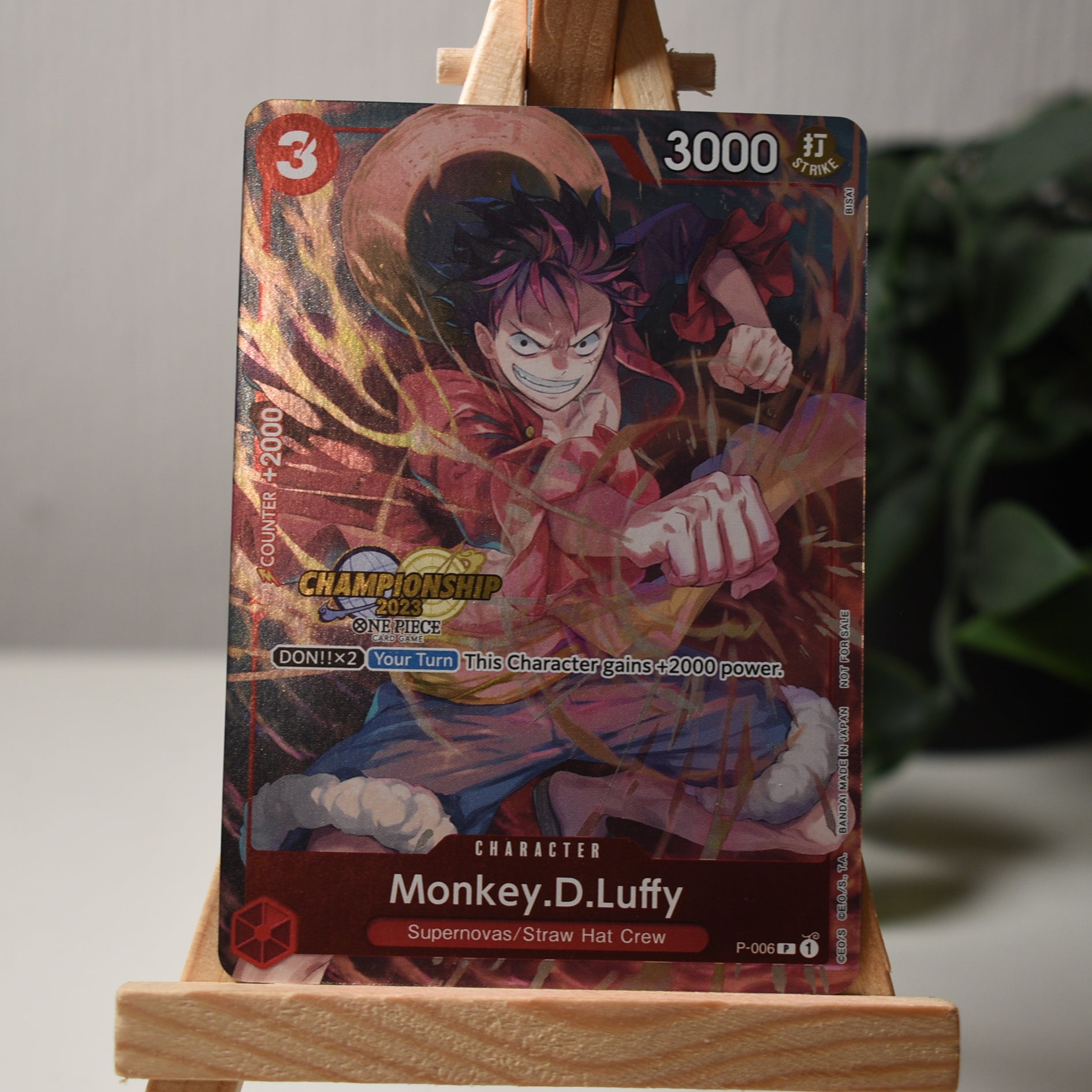 Monkey.D.Luffy (P-006) - Cs 2023 Celebration Pack