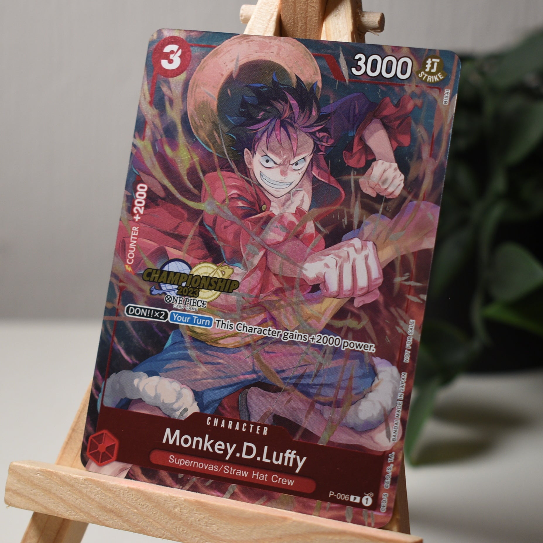 Monkey.D.Luffy (P-006) - Cs 2023 Celebration Pack
