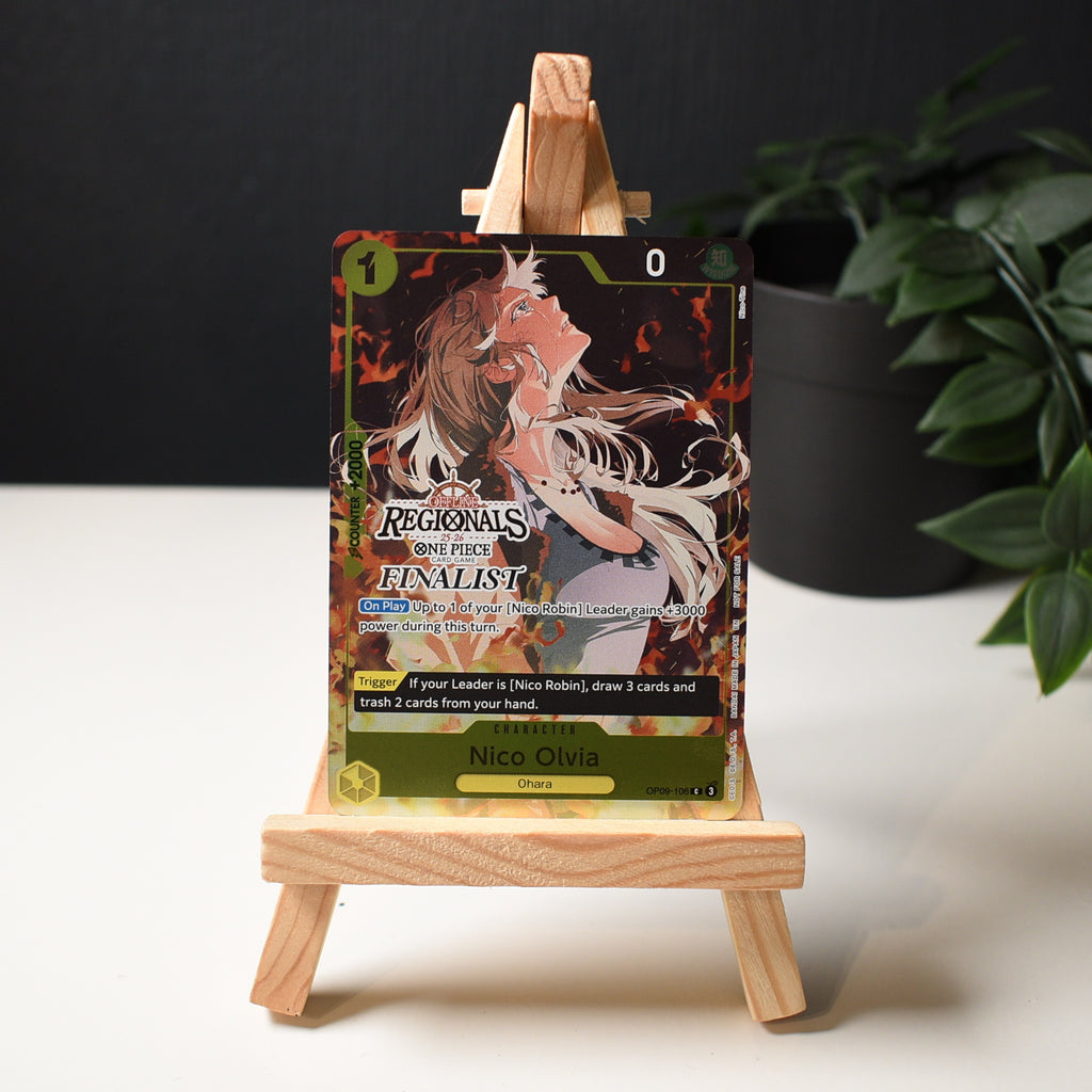 Nico Olvia (OP09-106) - Offline Regional Finalist Card Set 2025 Vol.1