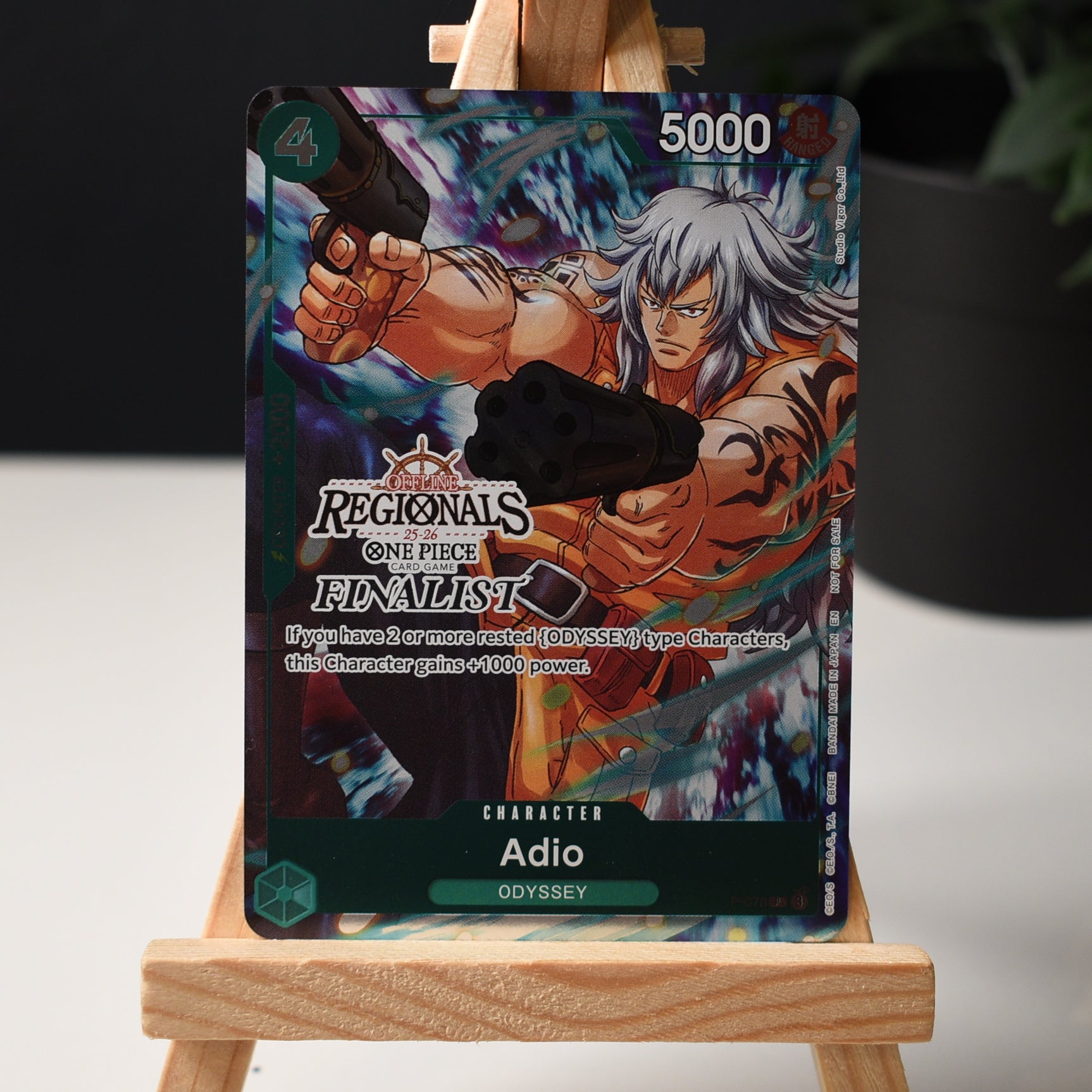 Adio (P-078) - Offline Regional Finalist Card Set 2025 Vol.1