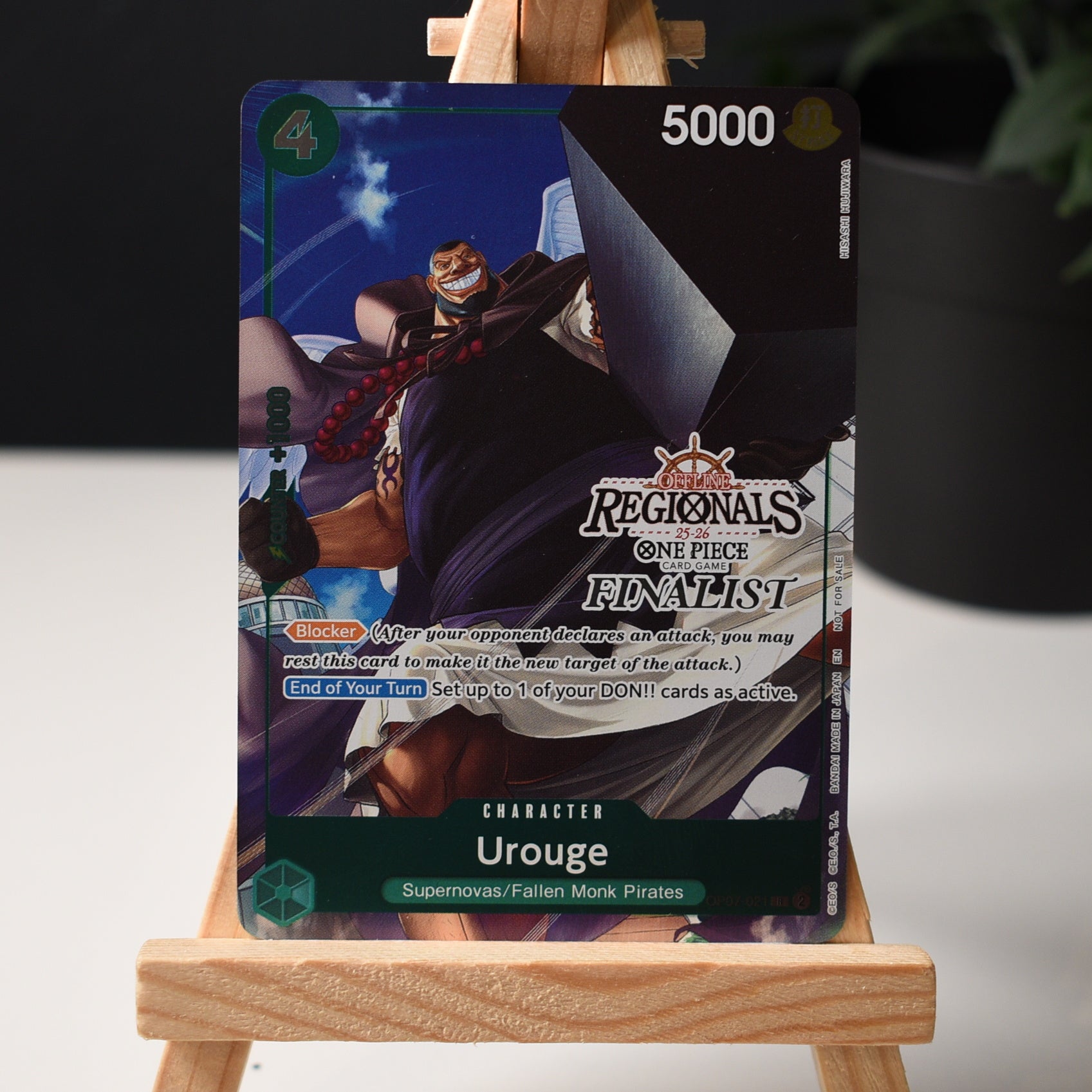 Urouge (OP07-021) - Offline Regional Finalist Card Set 2025 Vol.1