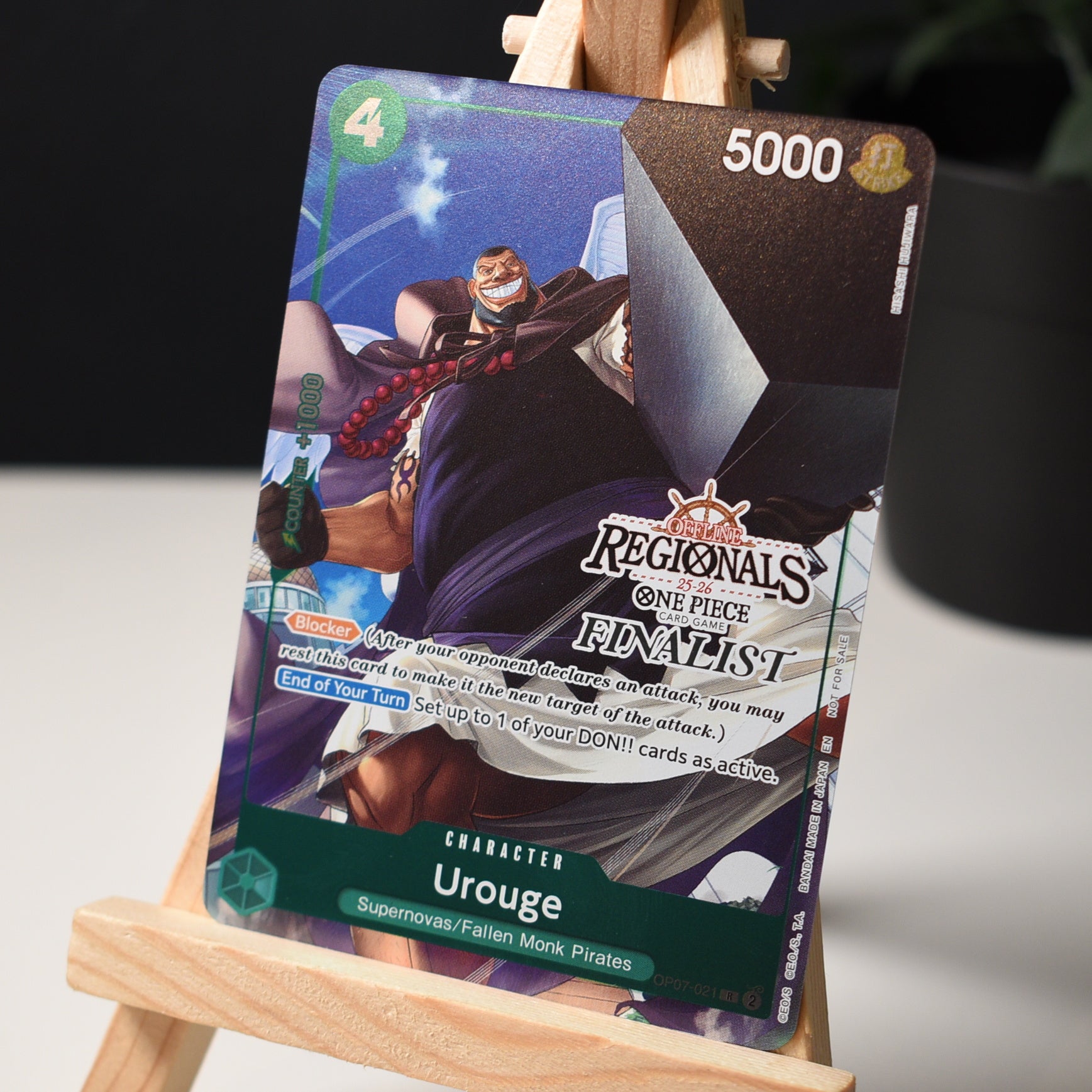 Urouge (OP07-021) - Offline Regional Finalist Card Set 2025 Vol.1
