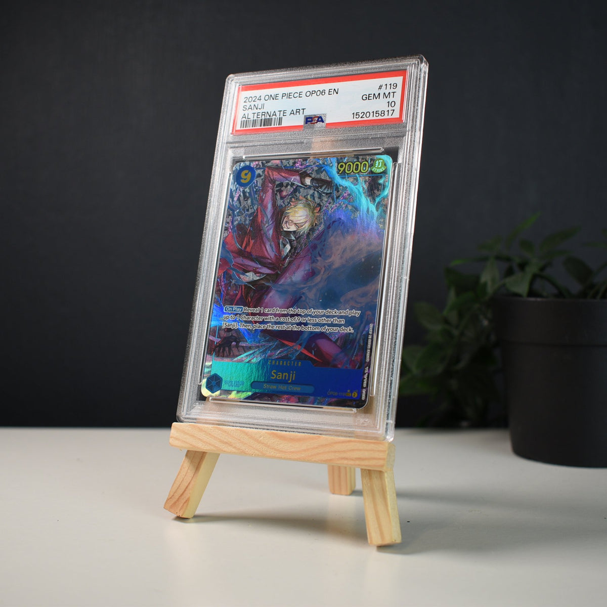 Sanji OP06-119 Alt Art PSA 10