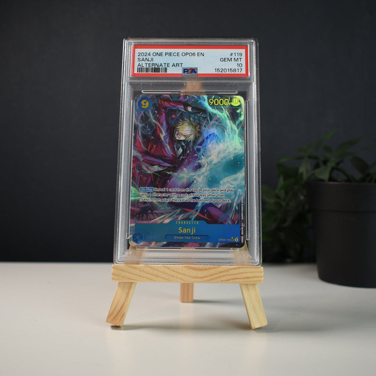 Sanji OP06-119 Alt Art PSA 10