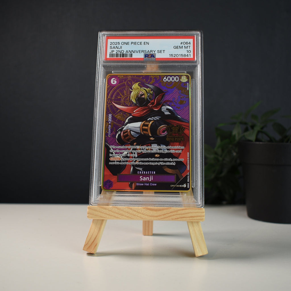 Sanji OP07-064 2nd Anniversary PSA 10