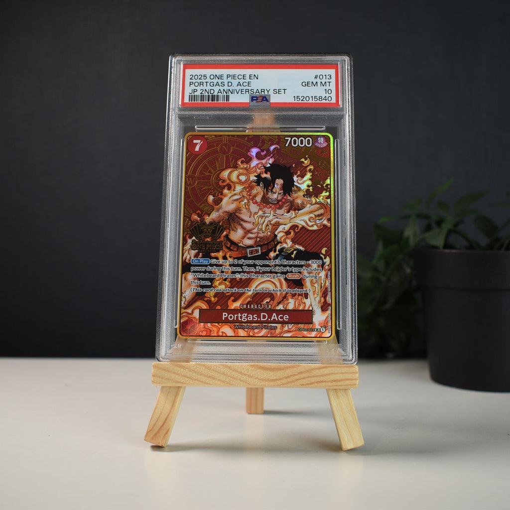Portgas.D.Ace OP02-013 2nd Anniversary PSA 10