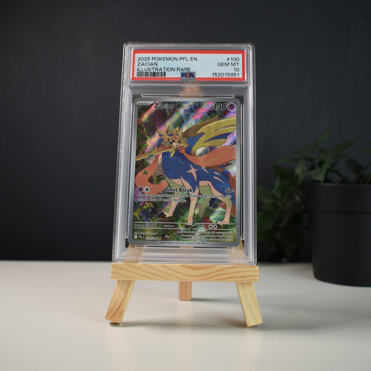 Zacian PFL 100 PSA 10