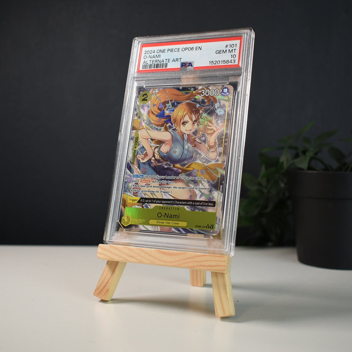 O-Nami OP06-101 Alt Art PSA 10