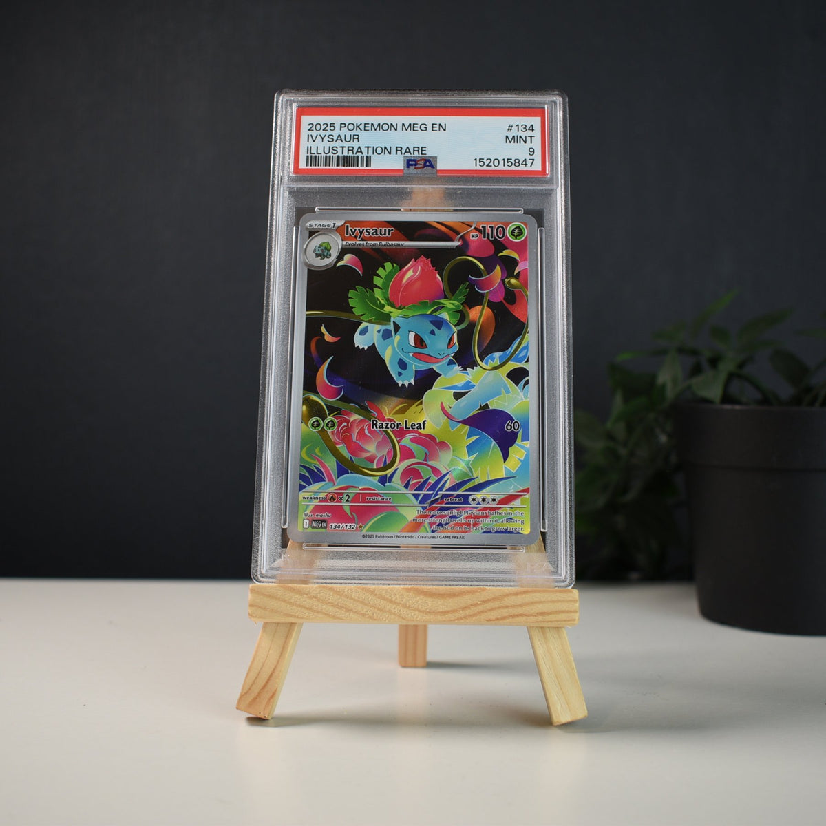 Ivysaur MEG 134 PSA 9
