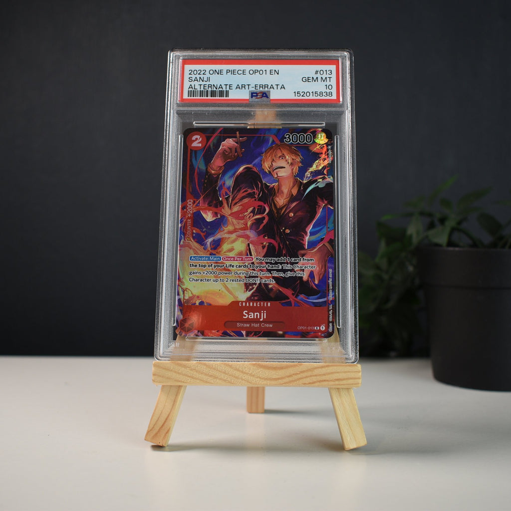 Sanji OP01-013 Alt Art ERRATA PSA 10