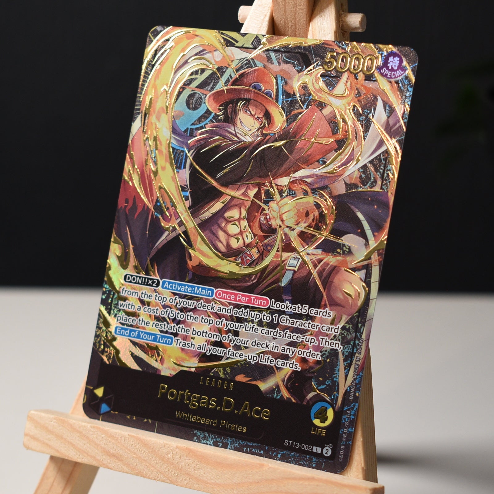 Portgas.D.Ace (ST13-002) - Premium Card Collection -Leader Collection-