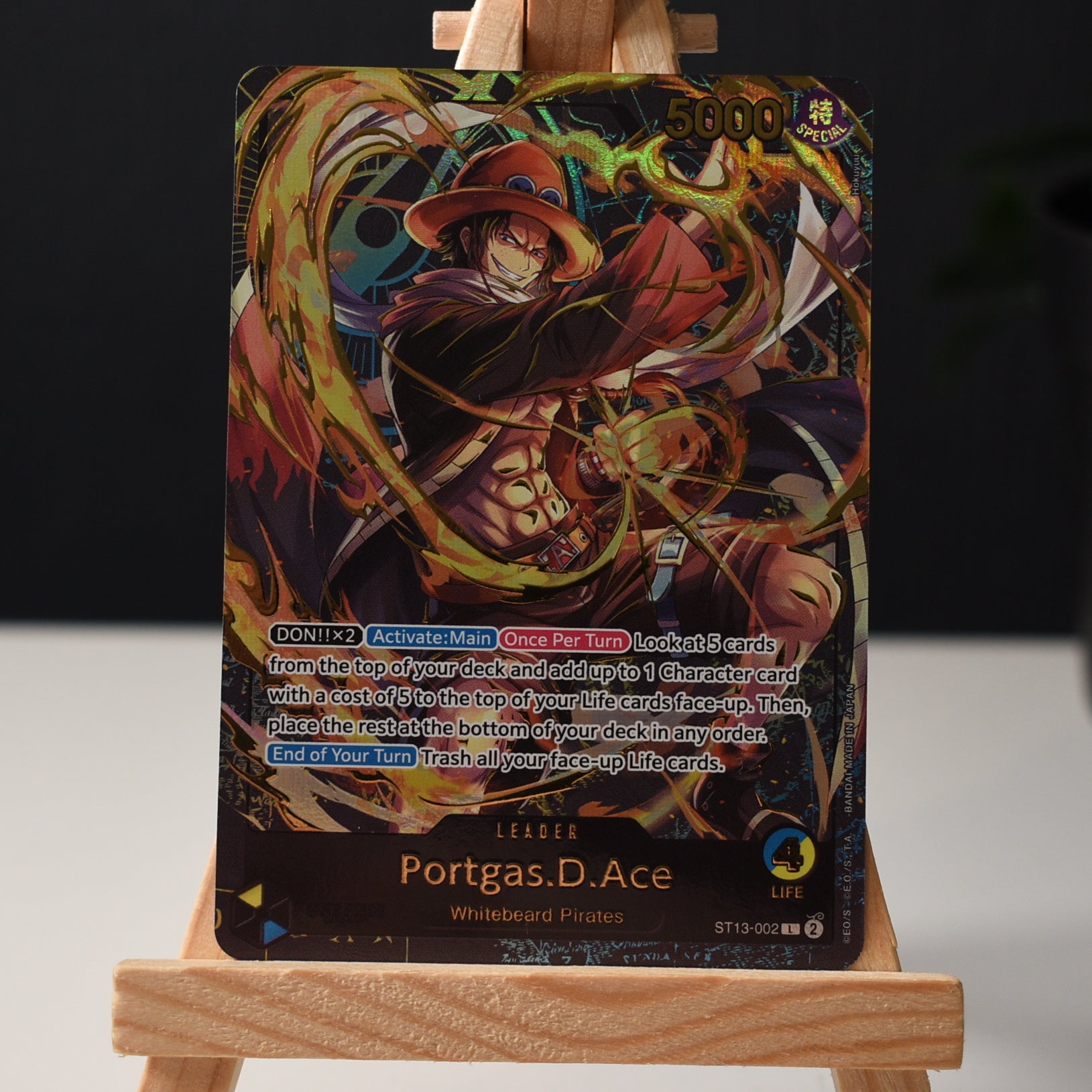 Portgas.D.Ace (ST13-002) - Premium Card Collection -Leader Collection-