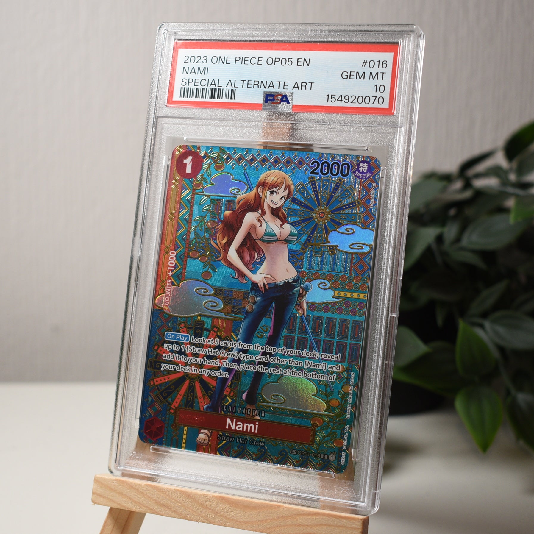 Nami OP01-016 SP - PSA 10