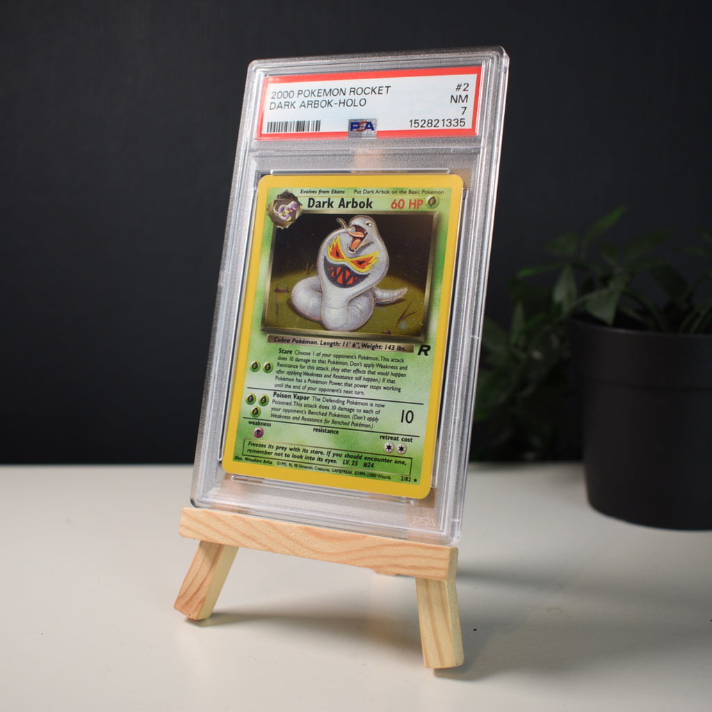 Pokemon Dark Arbok #2 2000 PSA 7