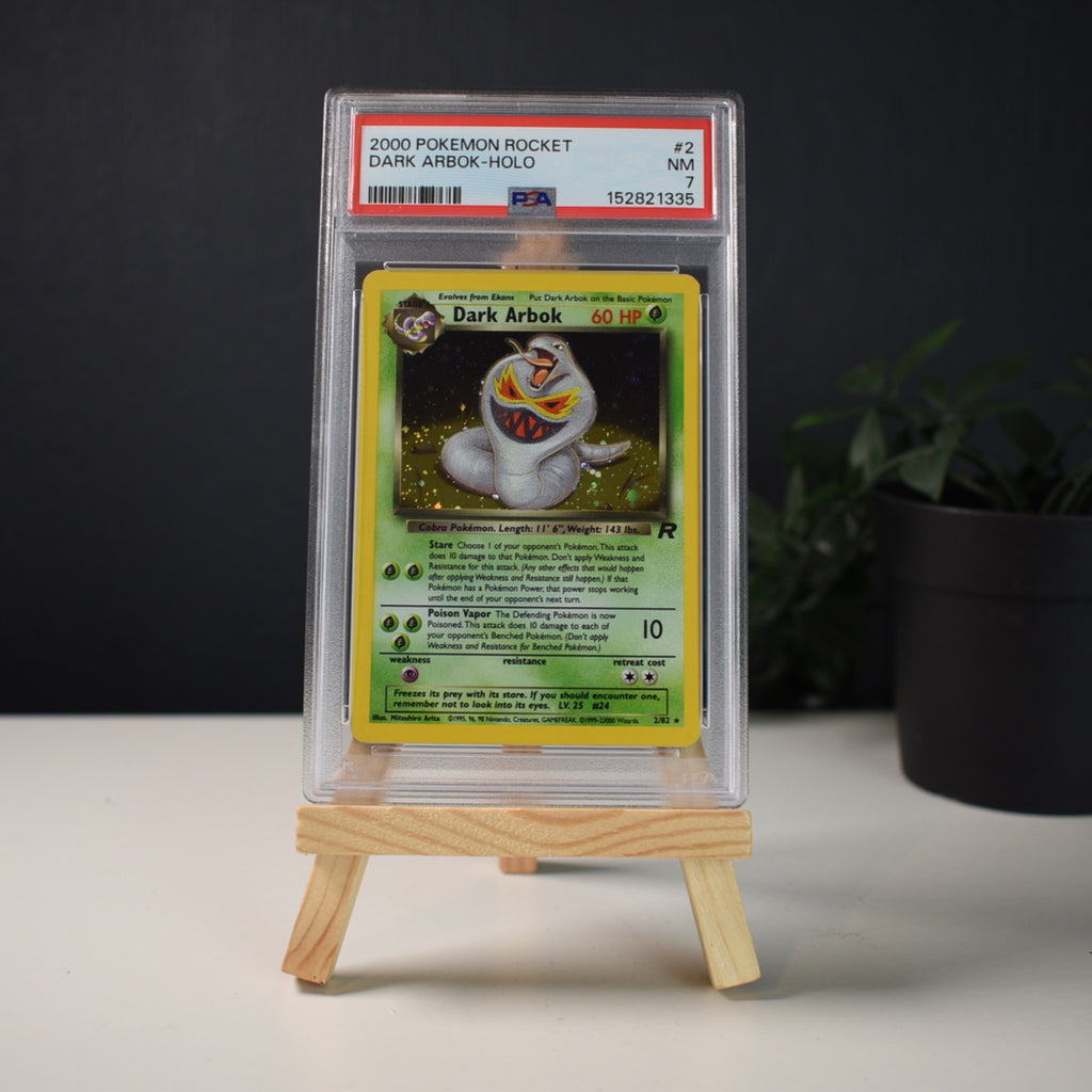 Pokemon Dark Arbok #2 2000 PSA 7