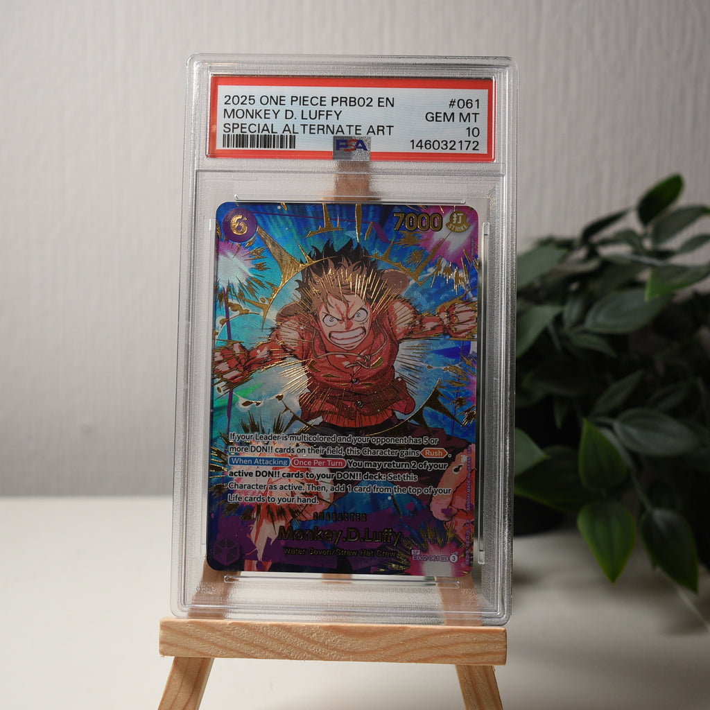 Monkey.D.Luffy EB02-061 SP PRB02 - PSA 10