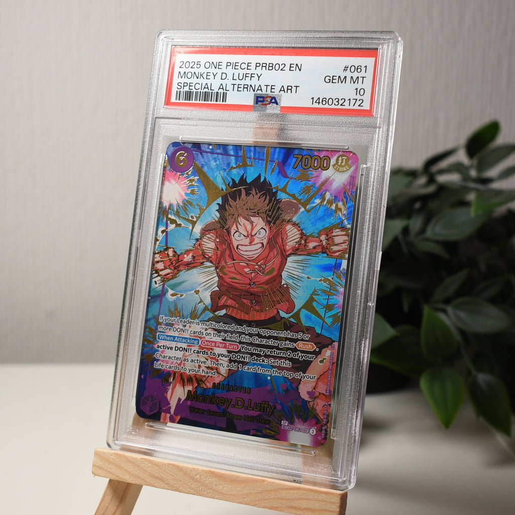 Monkey.D.Luffy EB02-061 SP PRB02 - PSA 10