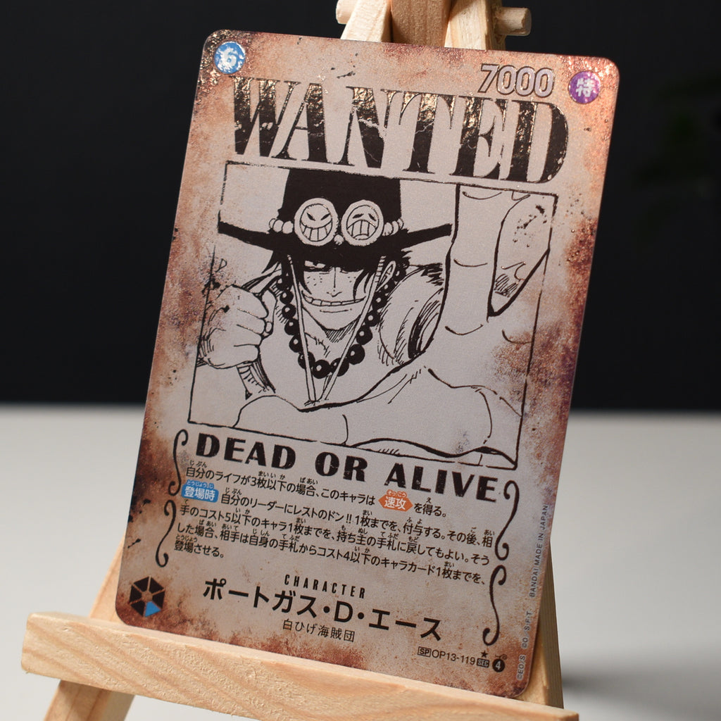 Portgas.D.Ace (OP13-119) - Wanted Japanese