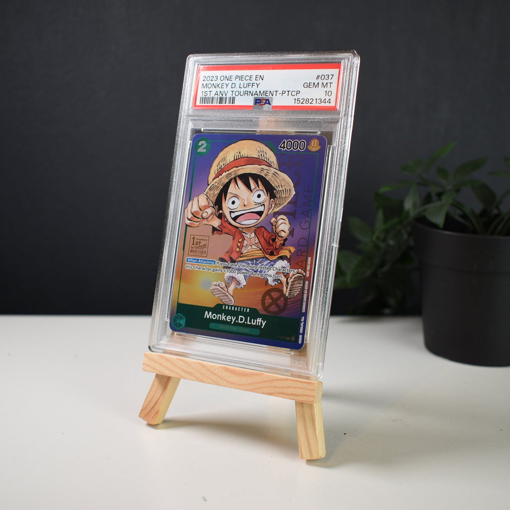 One Piece Monkey.D.Luffy P-037 1st Anniversary Tournament PSA 10