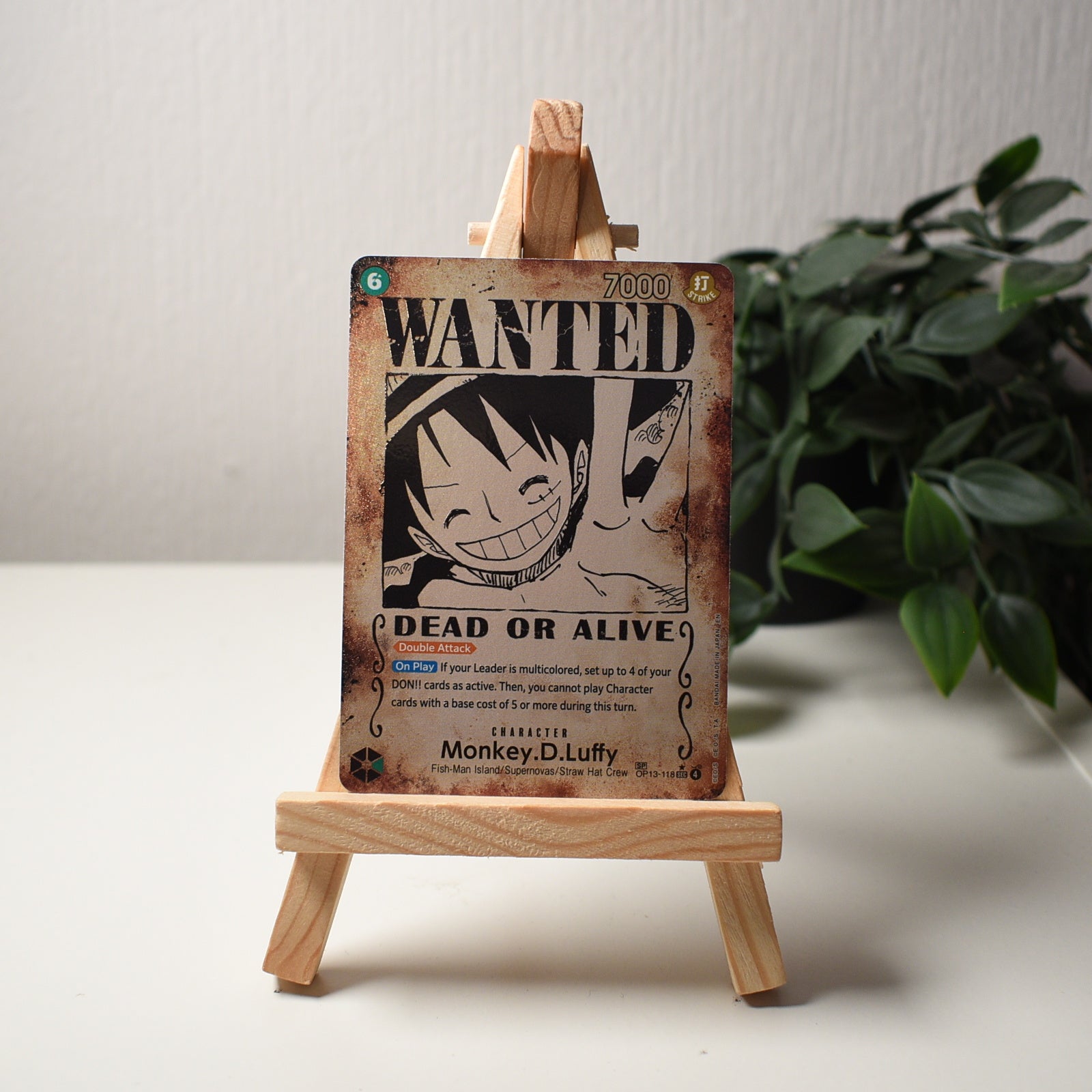 Monkey.D.Luffy (OP13-118) - Wanted Poster