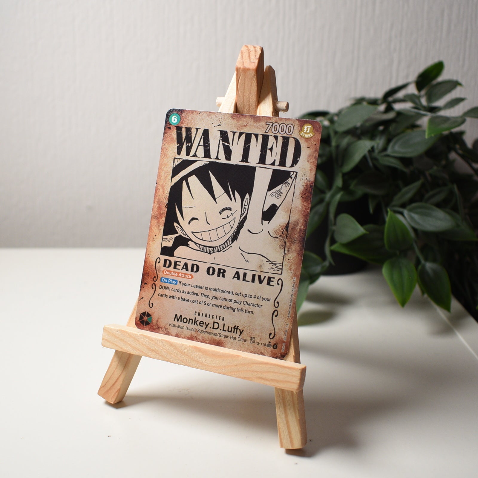 Monkey.D.Luffy (OP13-118) - Wanted Poster