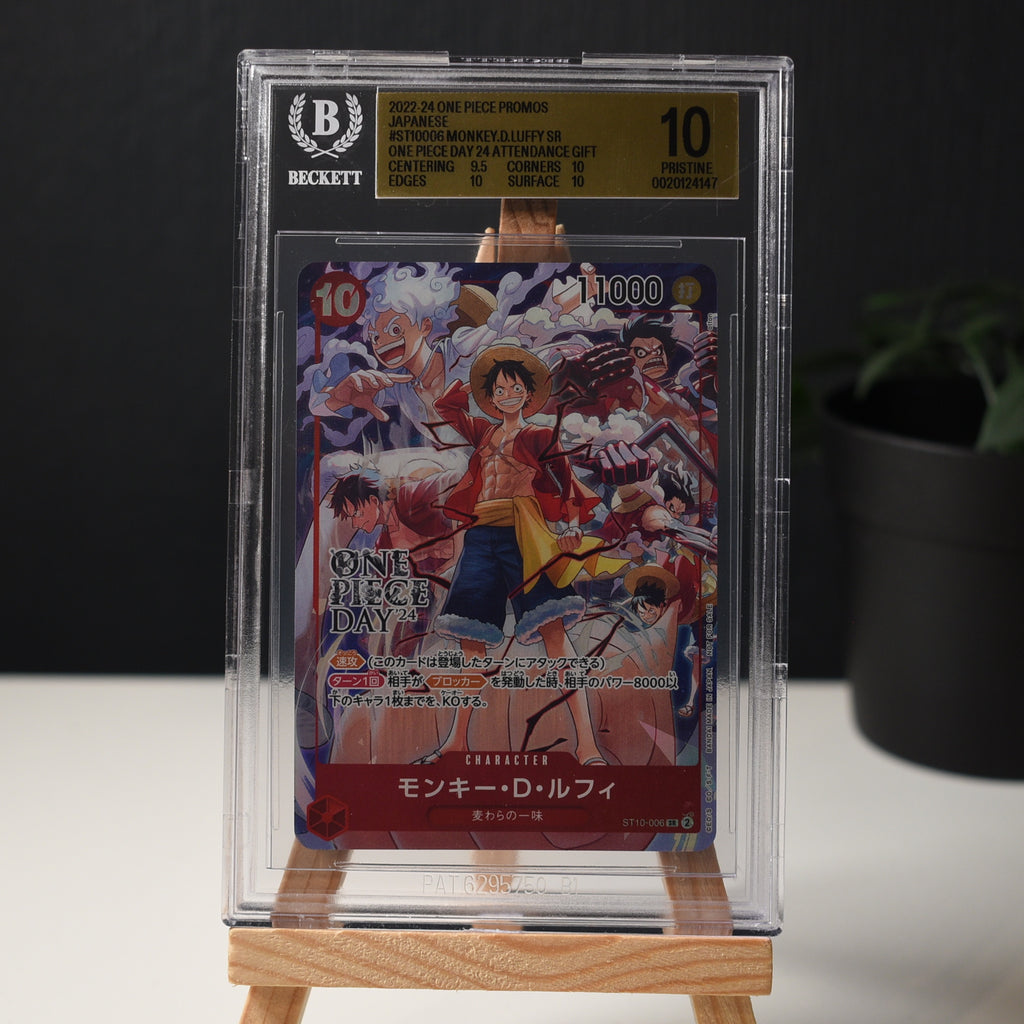 Monky.D.Luffy ST10-006 One Piece Day 24 Promo BGS 10