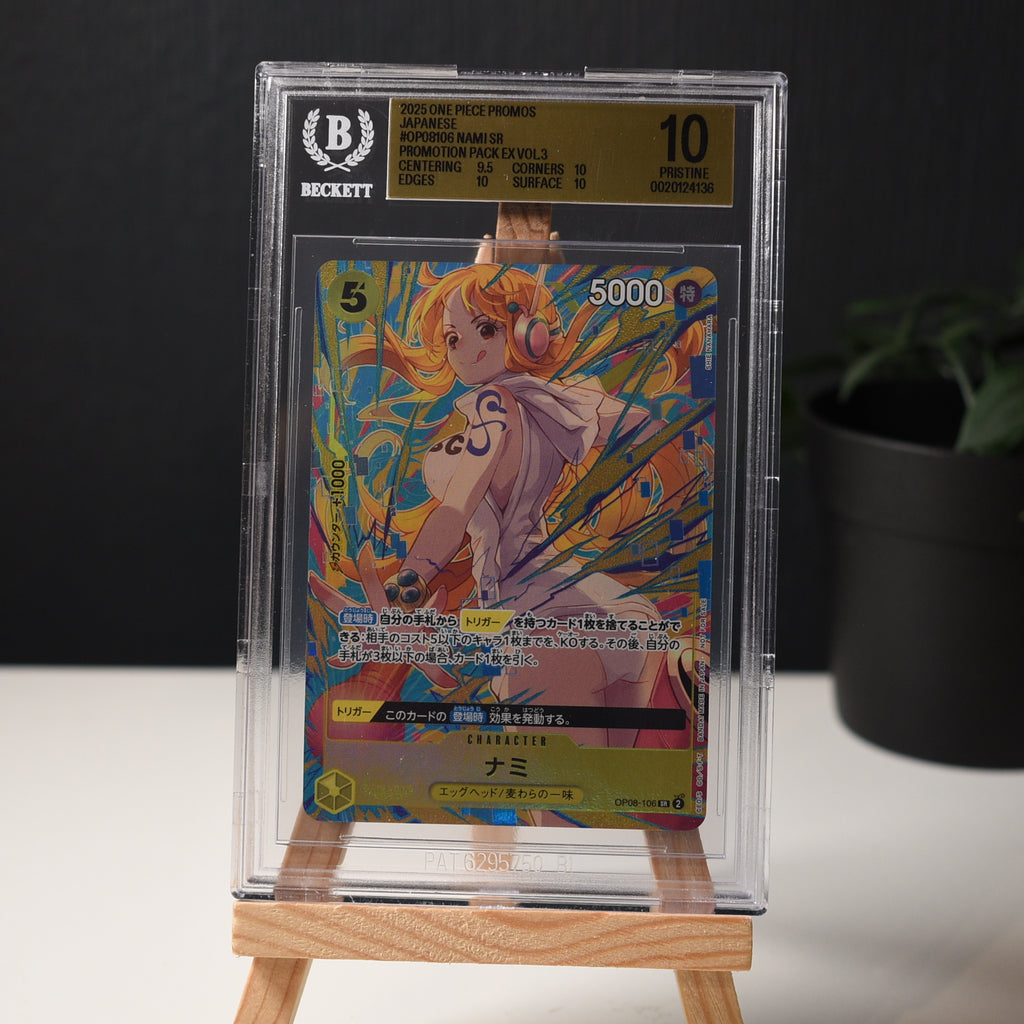 Nami OP08-106 Japanese Promotion Pack EX Vol 3 BGS 10