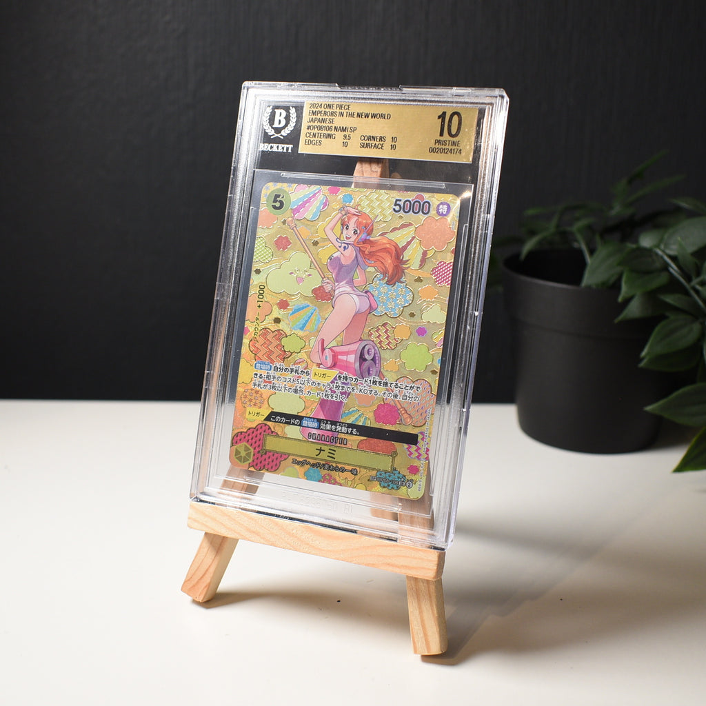 Nami OP08-106 SP Japanese BGS Pristine 10