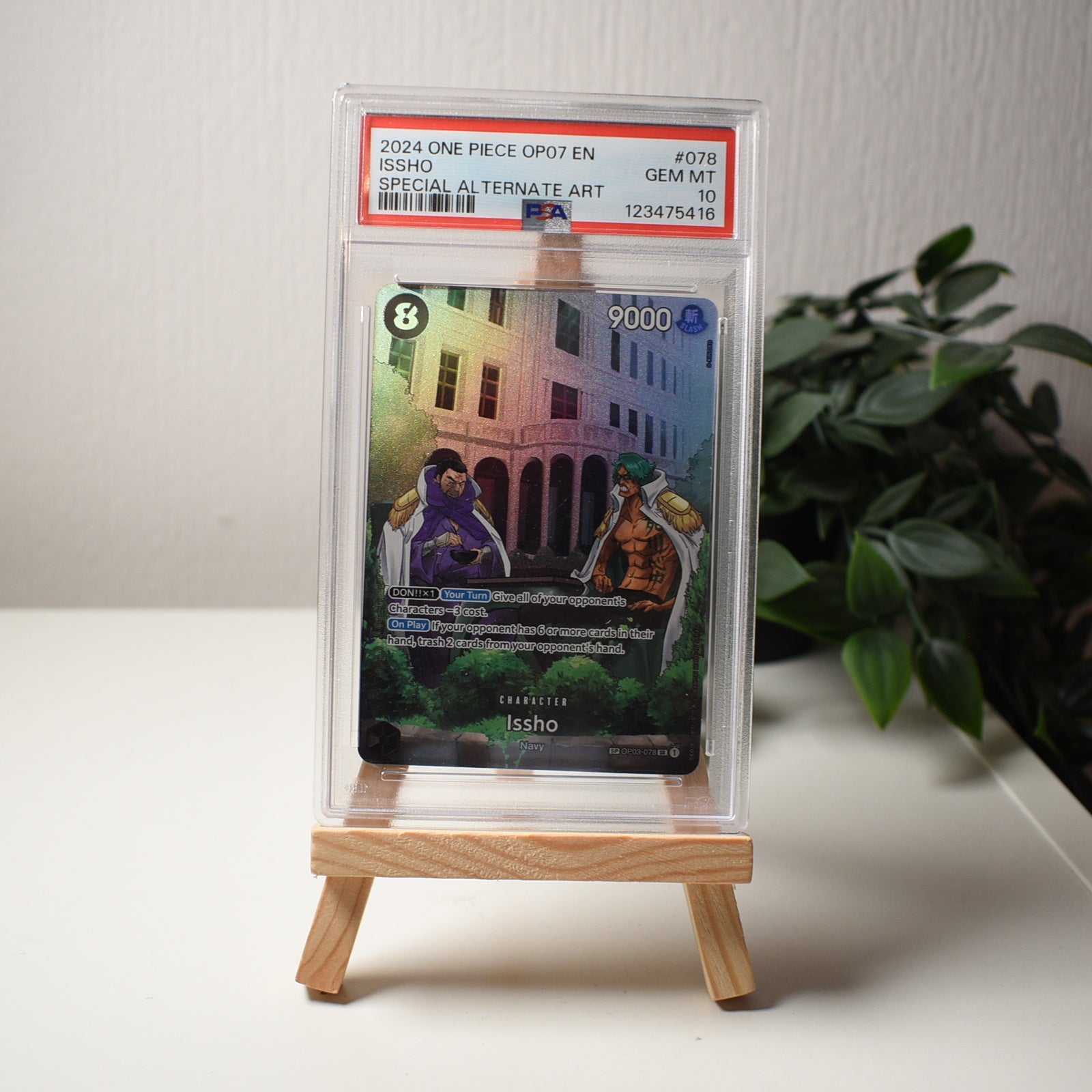 Issho OP03-078 SP OP07 - PSA 10