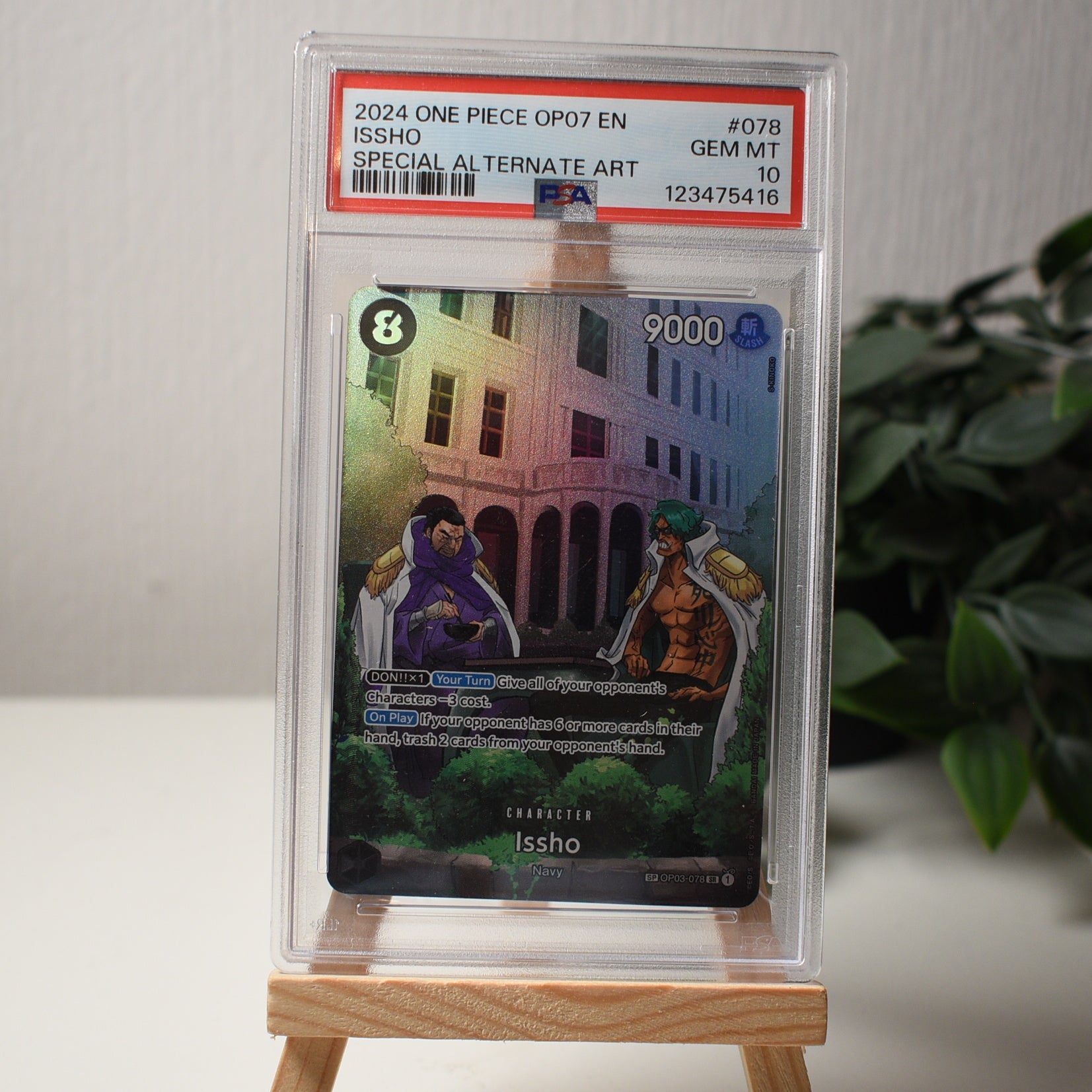 Issho OP03-078 SP OP07 - PSA 10