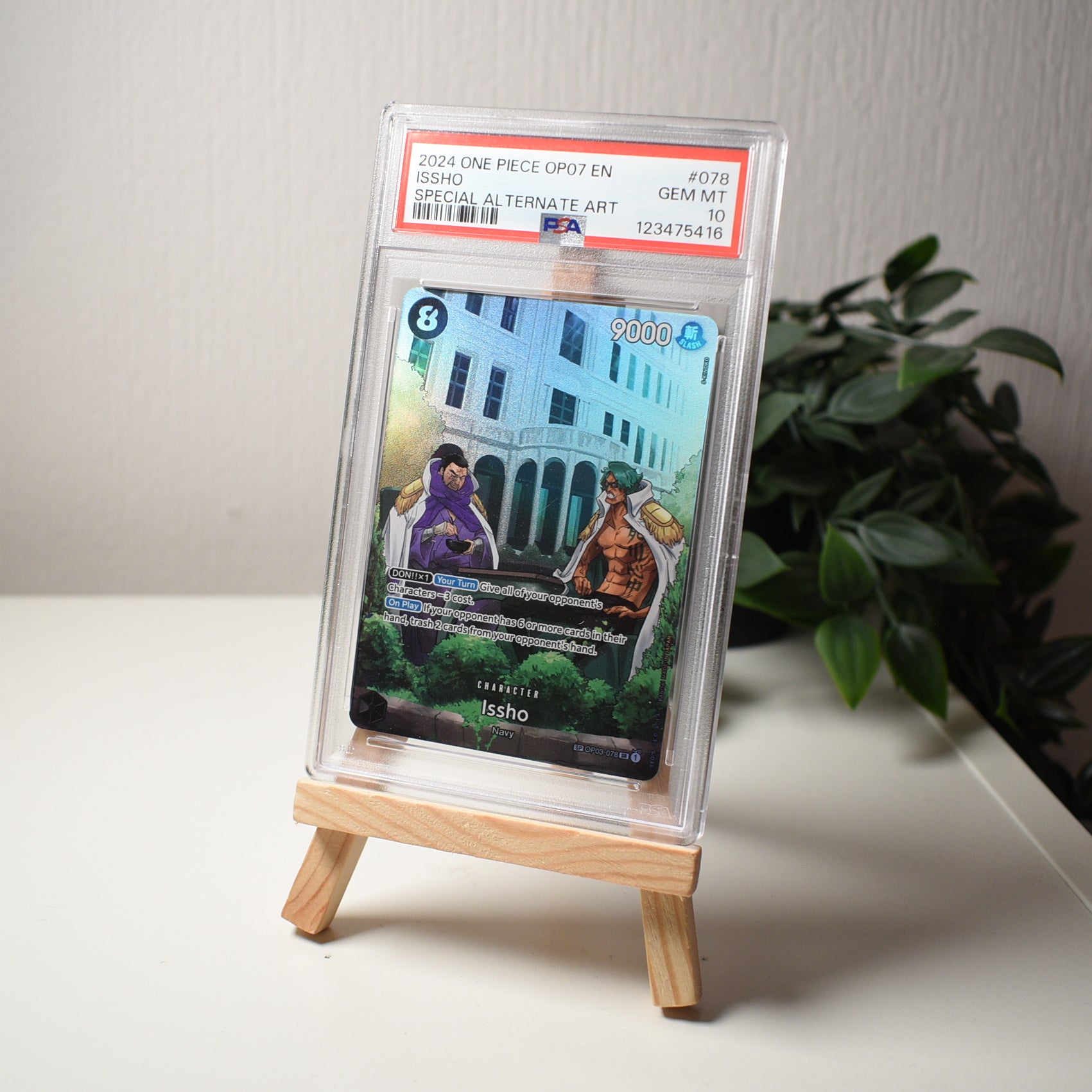 Issho OP03-078 SP OP07 - PSA 10