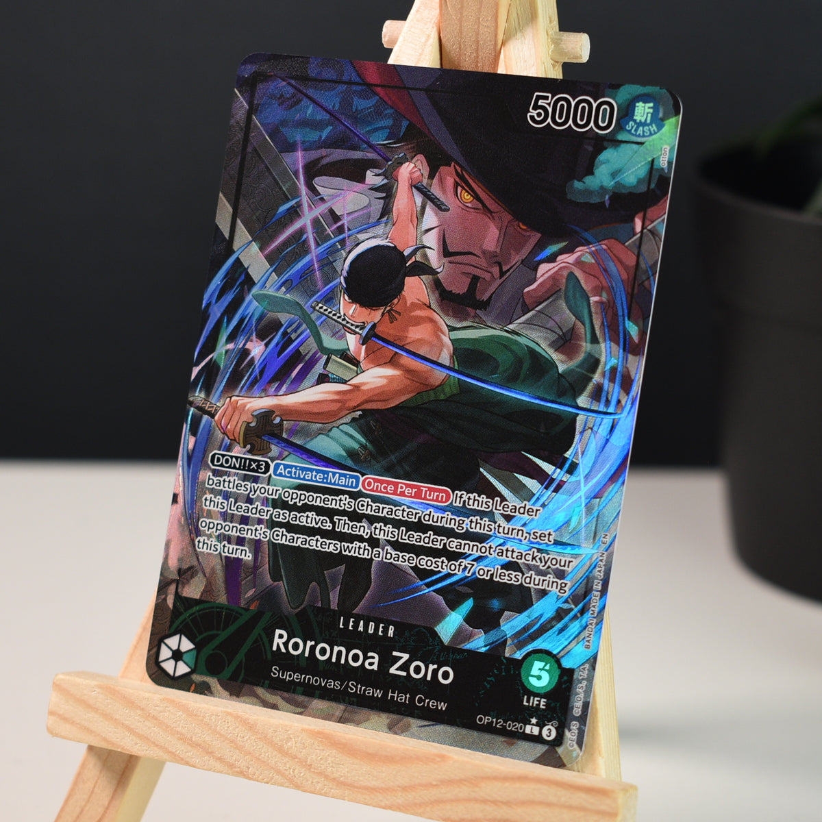 Roronoa Zoro (OP12-020) - Alternative Art