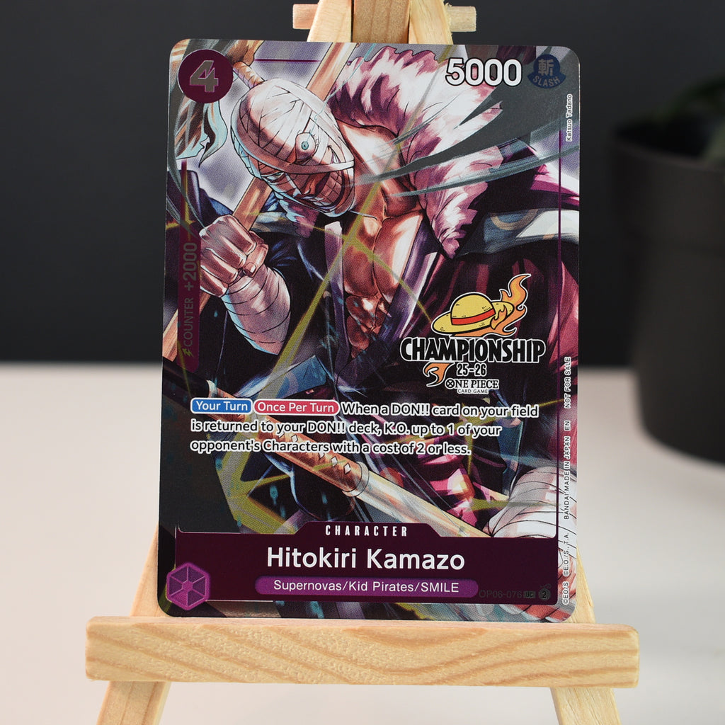 Hitokiri Kamazo (OP06-076) - Cs 25-26 Celebration Pack