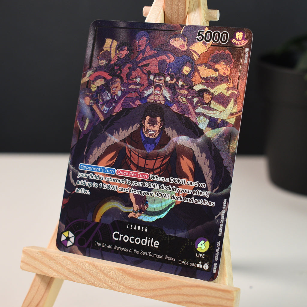 Crocodile (OP04-058) - Alternative Art