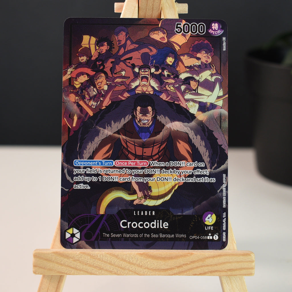 Crocodile (OP04-058) - Alternative Art