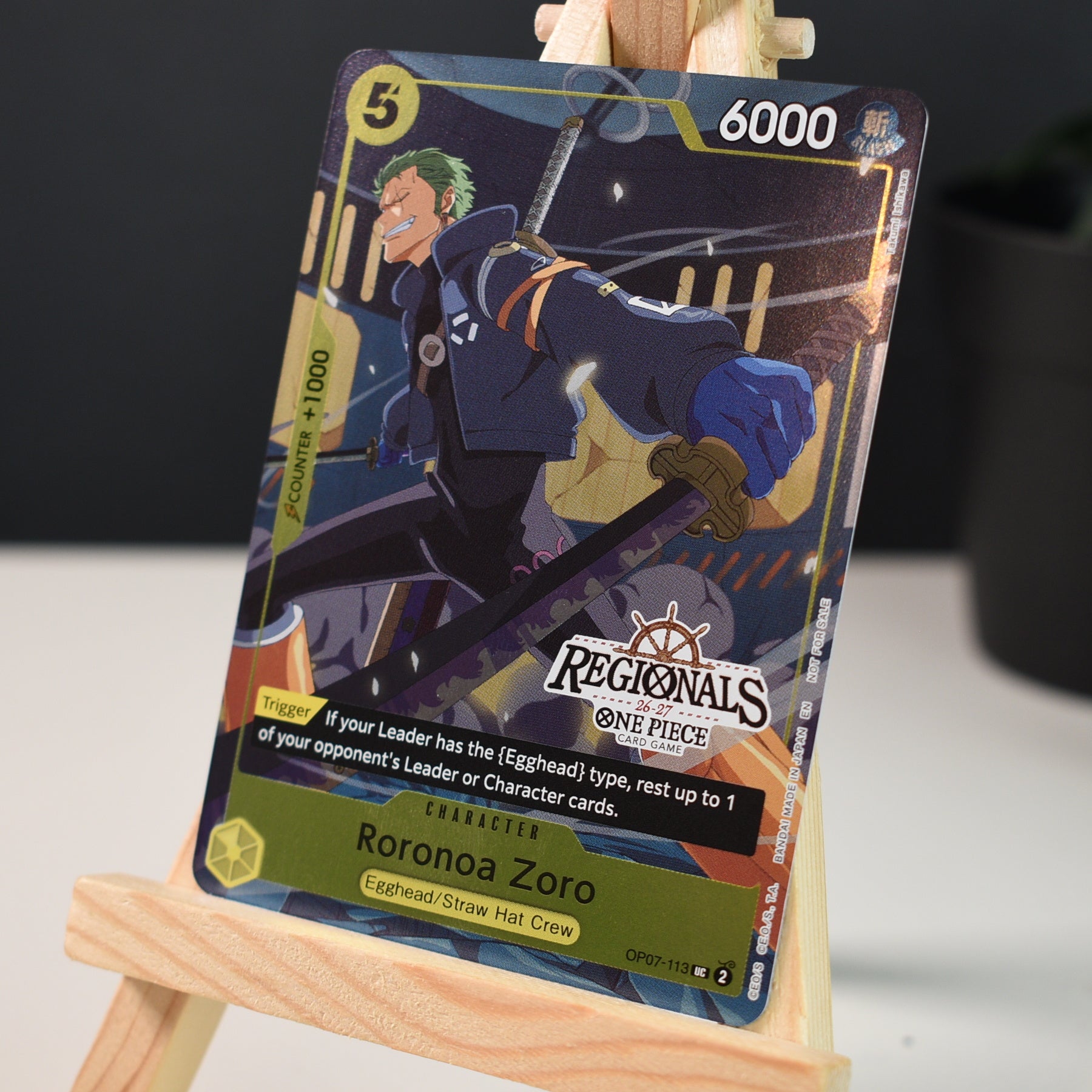 Roronoa Zoro (OP07-113) - Regional Participation Pack 2026 Vol.1