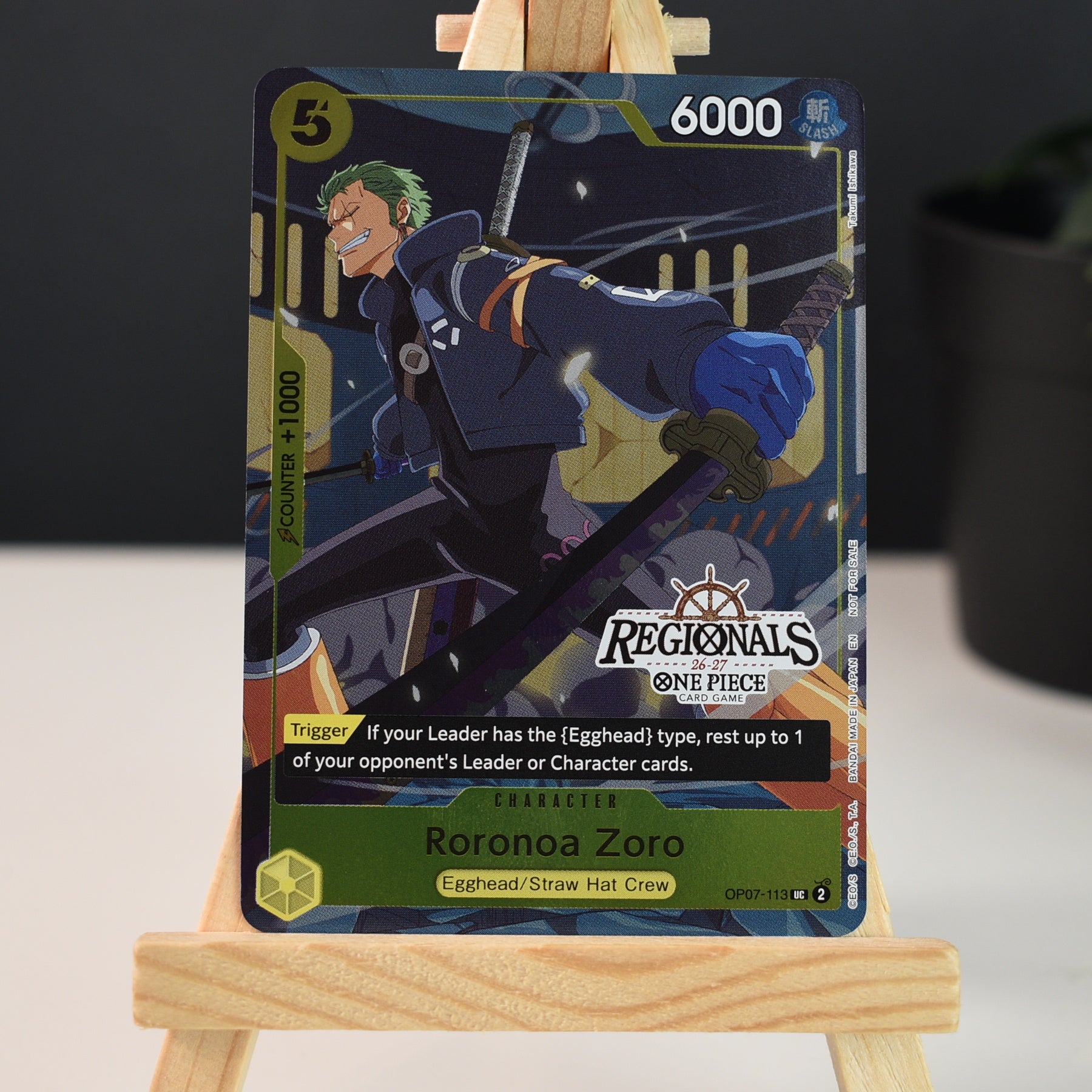 Roronoa Zoro (OP07-113) - Regional Participation Pack 2026 Vol.1