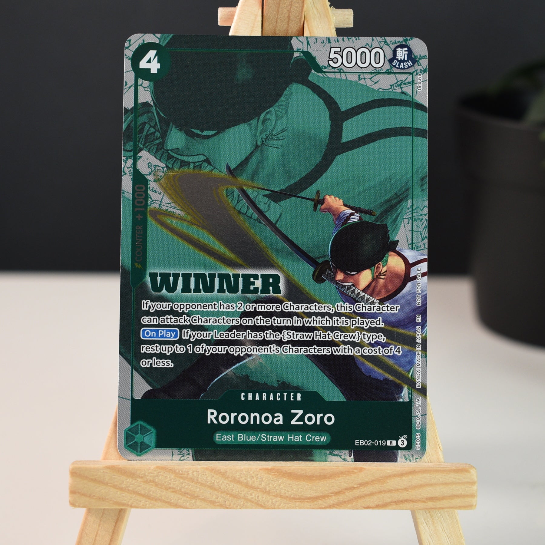 Roronoa Zoro (EB02-019) - Winner Pack 2025 Vol. 3