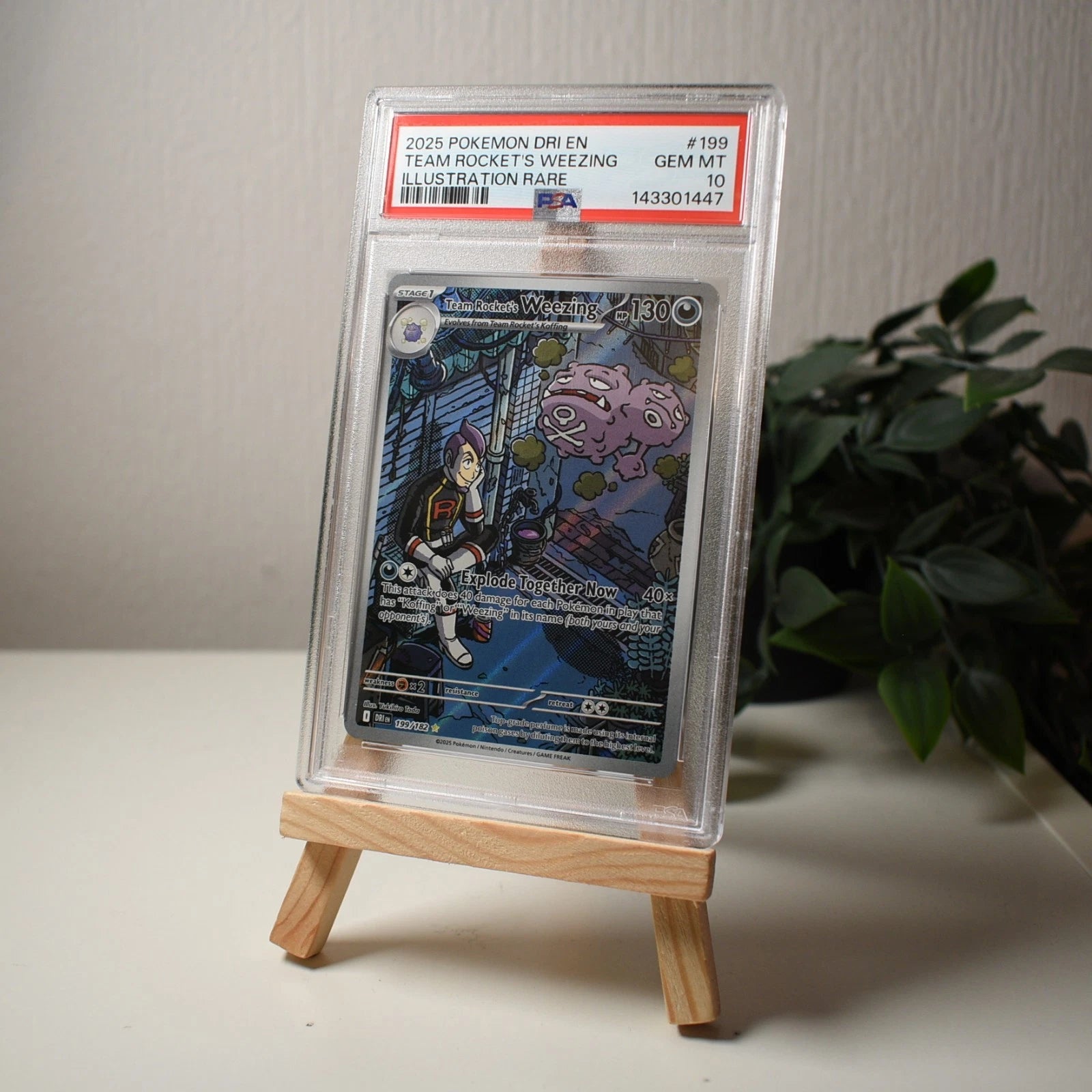 Team Rocket's Weezing 199/182 - PSA 10